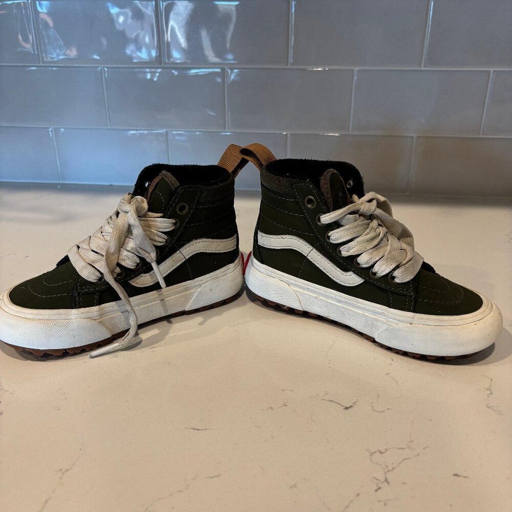 Toddler 10.5 Vans Sk8-Hi Zip MTE-1 Shoes Boots